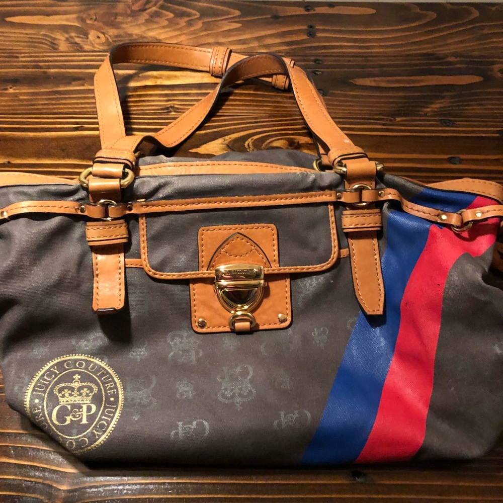 Juicy Couture leather tote